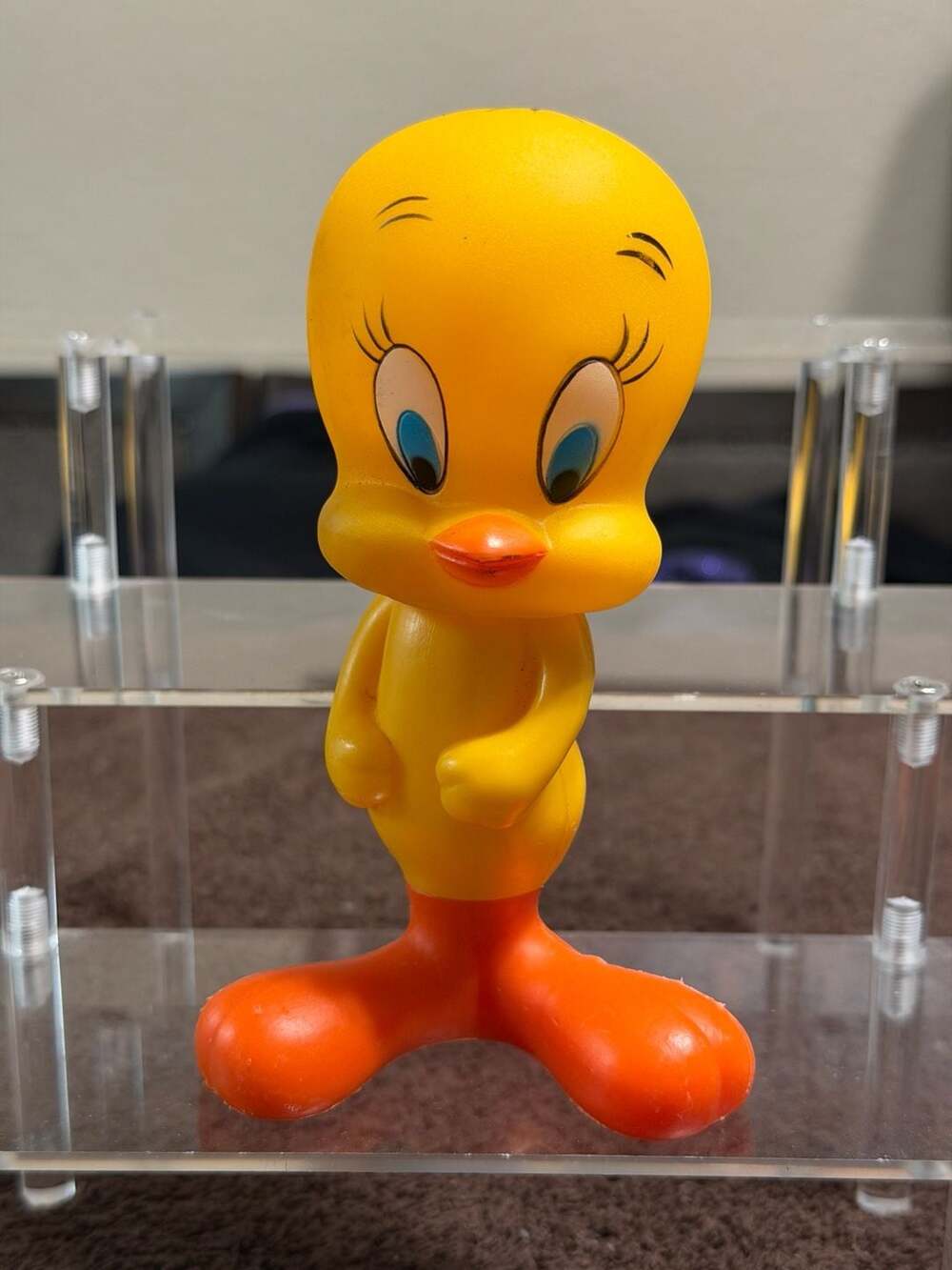 Vintage 1970 Dakin Looney Tunes Tweety Bird Vinyl Figure